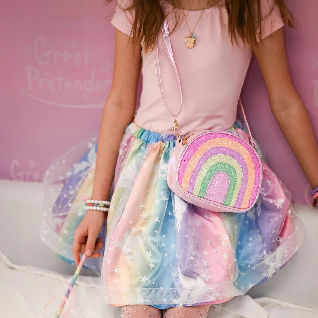 Rainbow Shine Purse Girl Purse Great Pretenders 