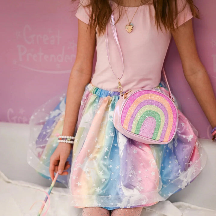 Rainbow Shine Purse Girl Purse Great Pretenders 