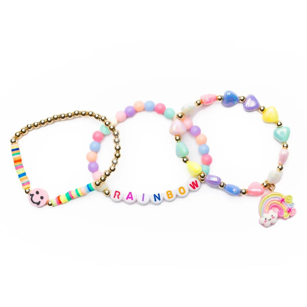 Rainbow Smiles Bracelet Set Girl Bracelet Great Pretenders 