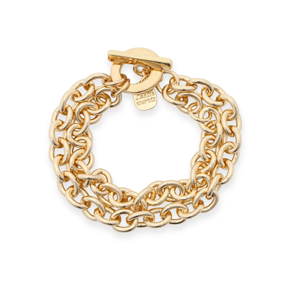 Ramona Bracelet Womens Bracelet Leslie Curtis Jewelry Gold 