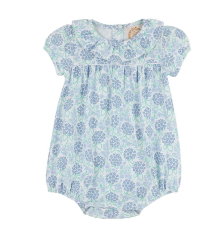 Ramona Ruffle Bubble - Handful of Hydrangeas Girl Bubble Beaufort Bonnet 