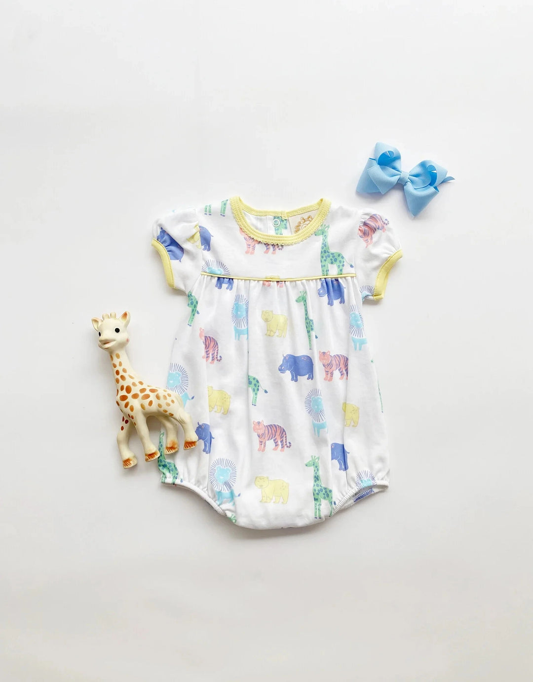 Ramona Ruffle Bubble - Wittle Wild One Girl Bubble Beaufort Bonnet 