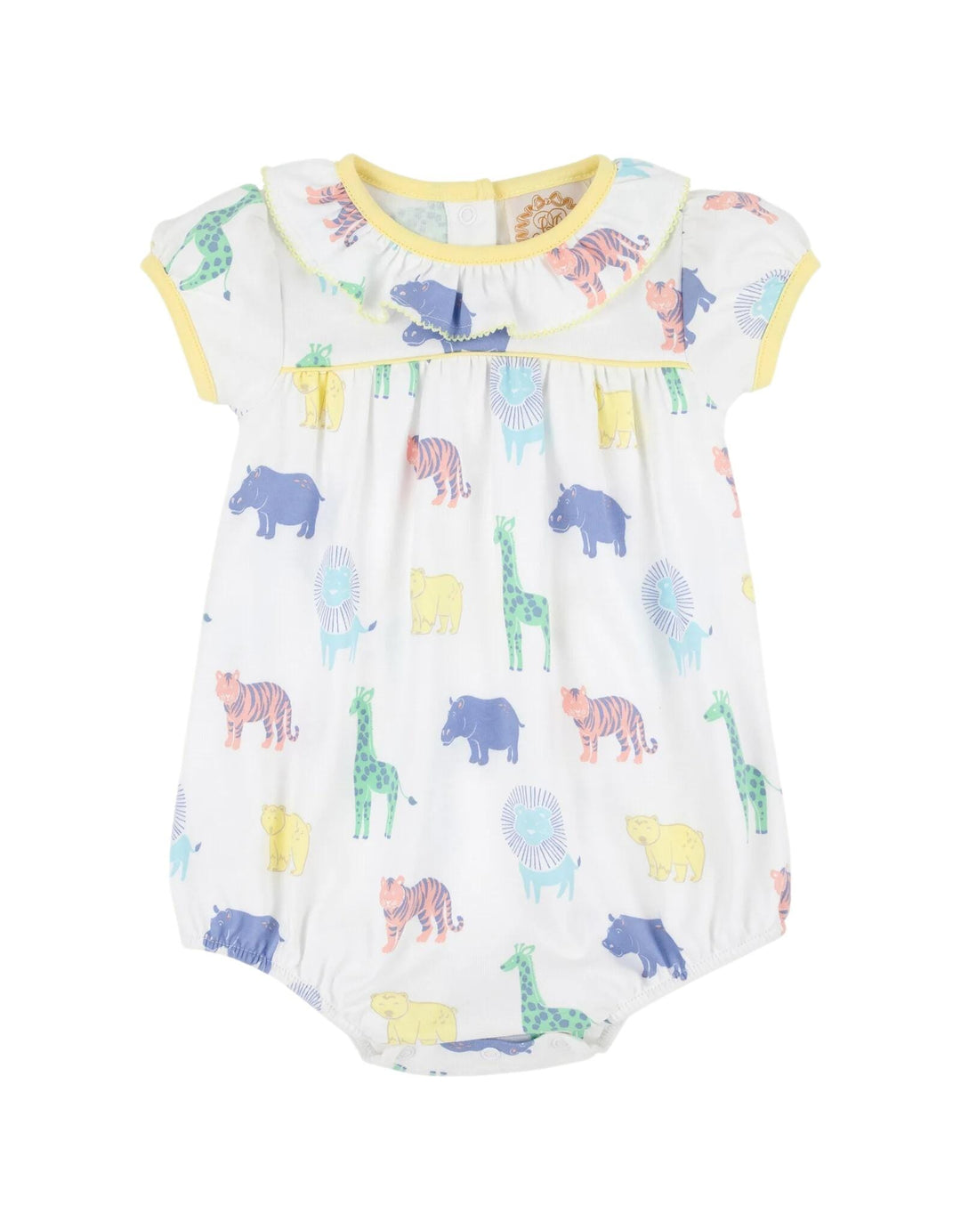 Ramona Ruffle Bubble - Wittle Wild One Girl Bubble Beaufort Bonnet 