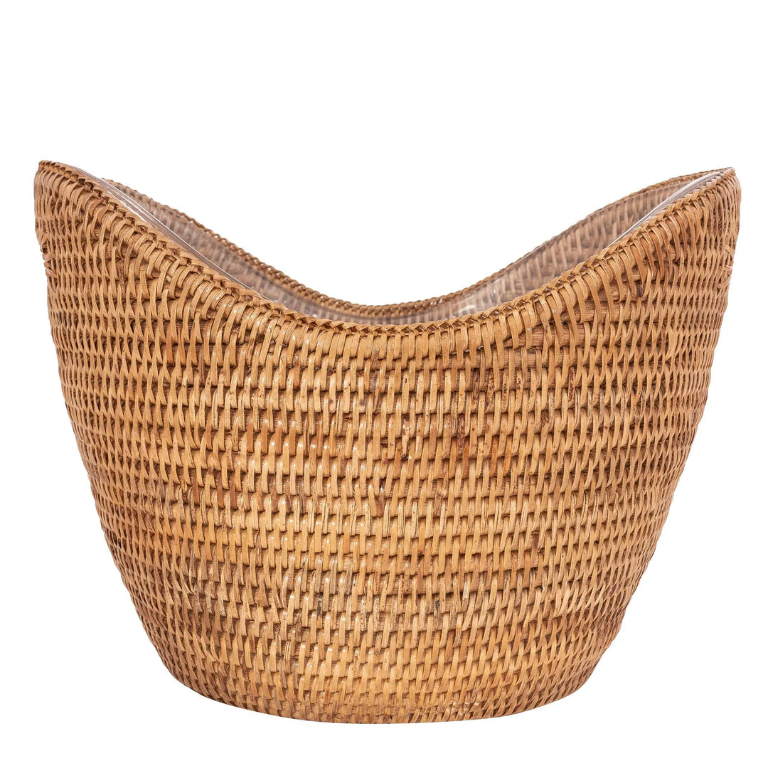 Rattan Champagne Bucket Ice Bucket Artifacts Trading Co 