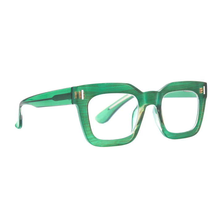 Raz Readers - Striped Green Reading Glasses Ryan Simkhai 