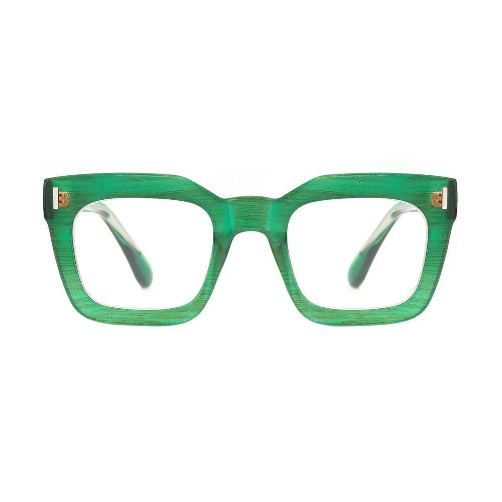 Raz Readers - Striped Green Reading Glasses Ryan Simkhai 