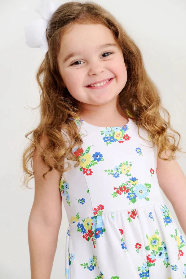 Reagan Romper - Biltmore Blooms Girl Romper Beaufort Bonnet 