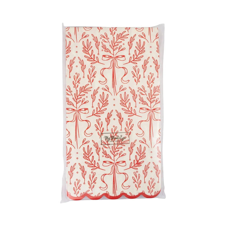 Red Bough Pattern Dinner Napkins Dinner Napkins My Mind's Eye 