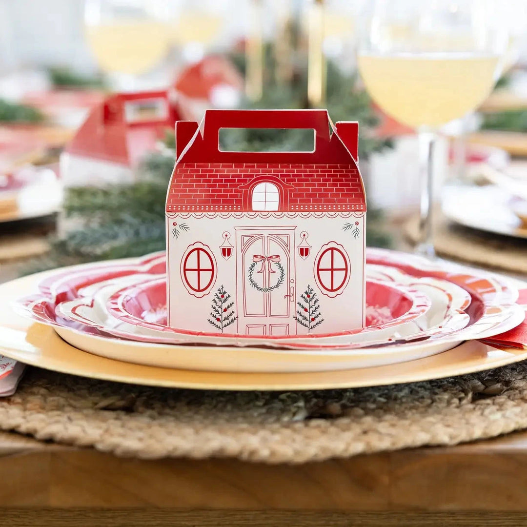 Red Bough Pattern Dinner Napkins Dinner Napkins My Mind's Eye 