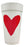 Red Heart Foam Cups Drinkware Rosanne Beck 