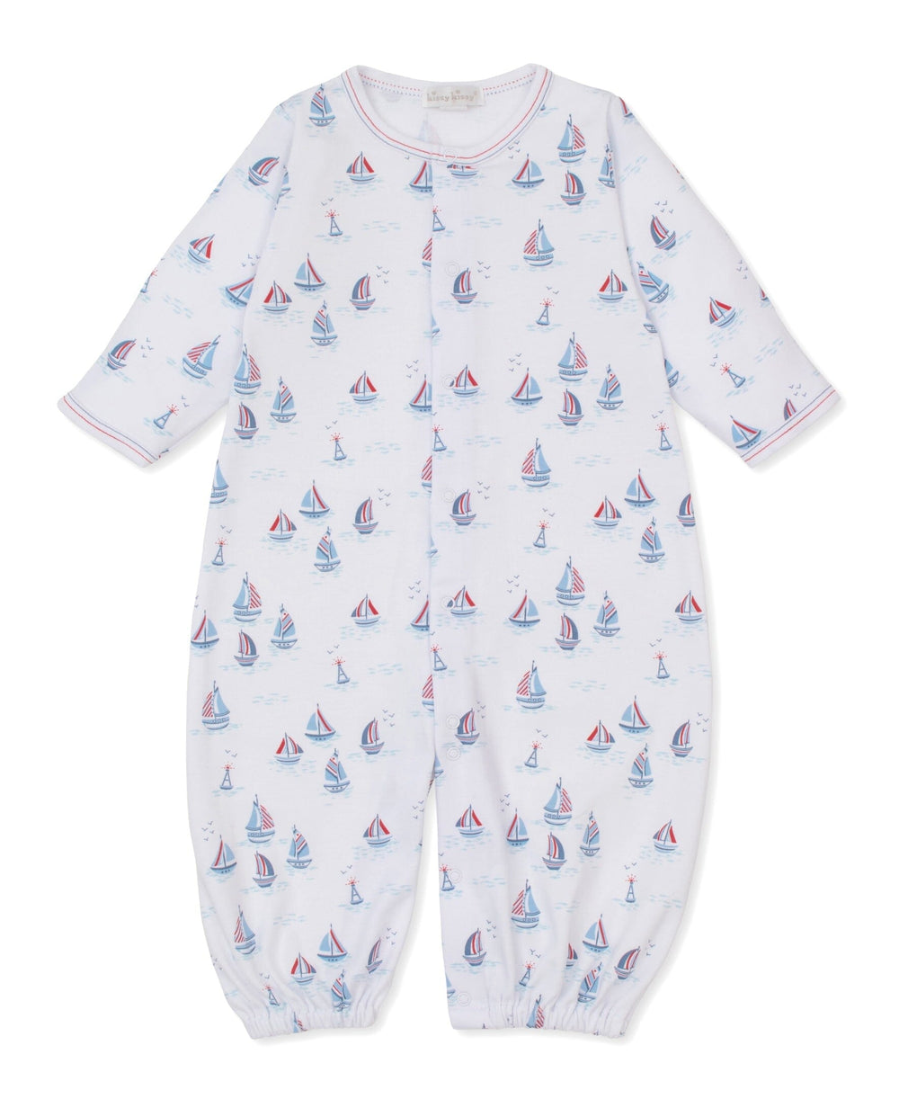Red, White, & Blue Regatta Converter Gown Boy Converter Gown Kissy Kissy 
