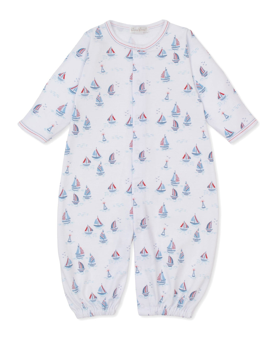 Red, White, & Blue Regatta Converter Gown Boy Converter Gown Kissy Kissy 