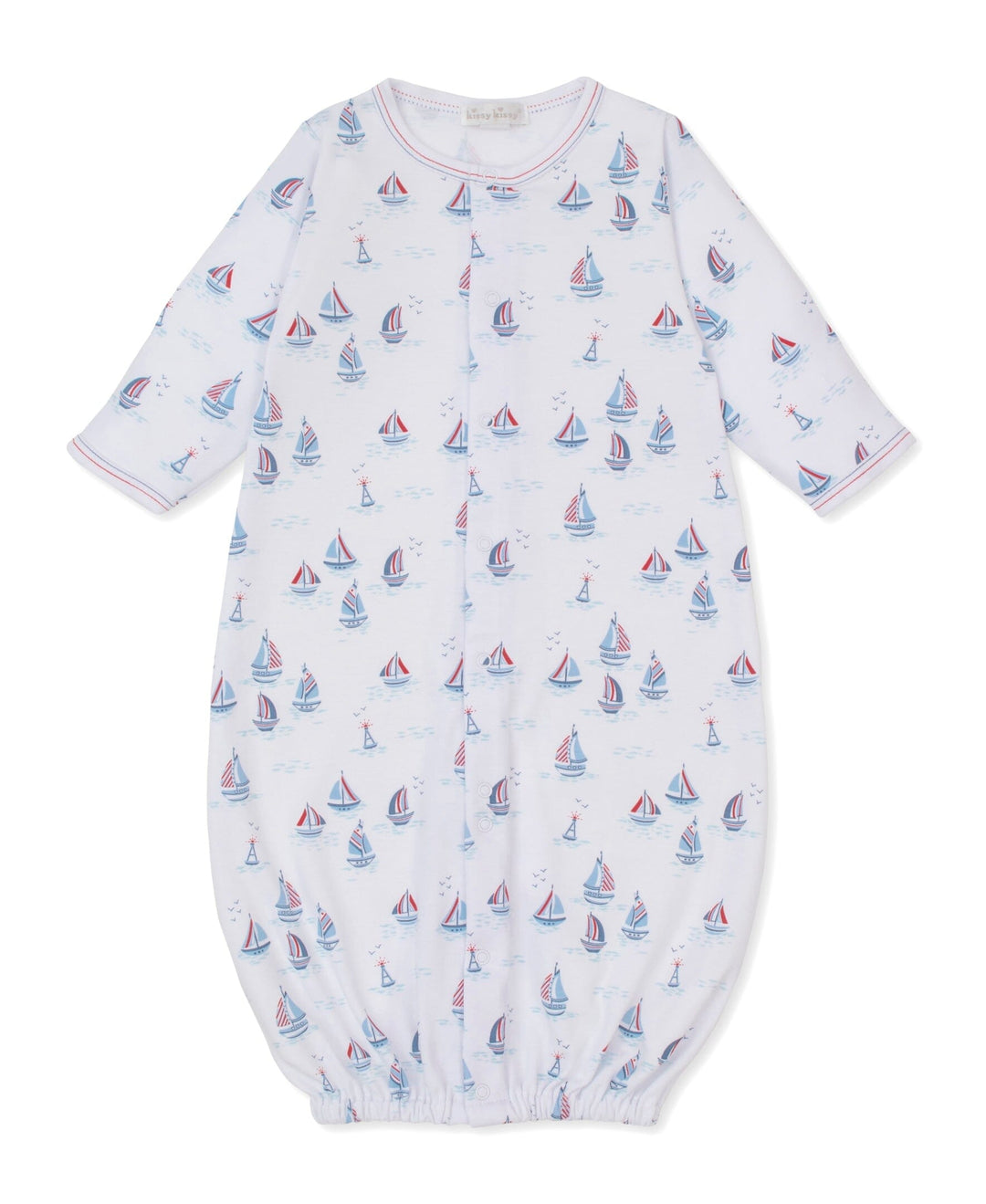 Red, White, & Blue Regatta Converter Gown Boy Converter Gown Kissy Kissy 