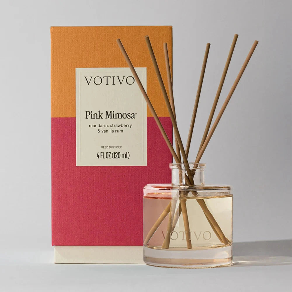 Reed Diffuser - Pink Mimosa Home Fragrances Votivo 