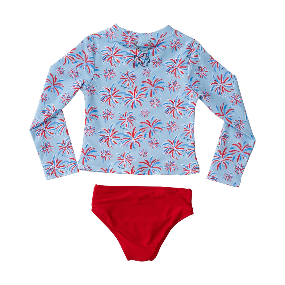 Reef Rashguard Swim Set - Fireworks Girl Bathing Suit Prodoh 