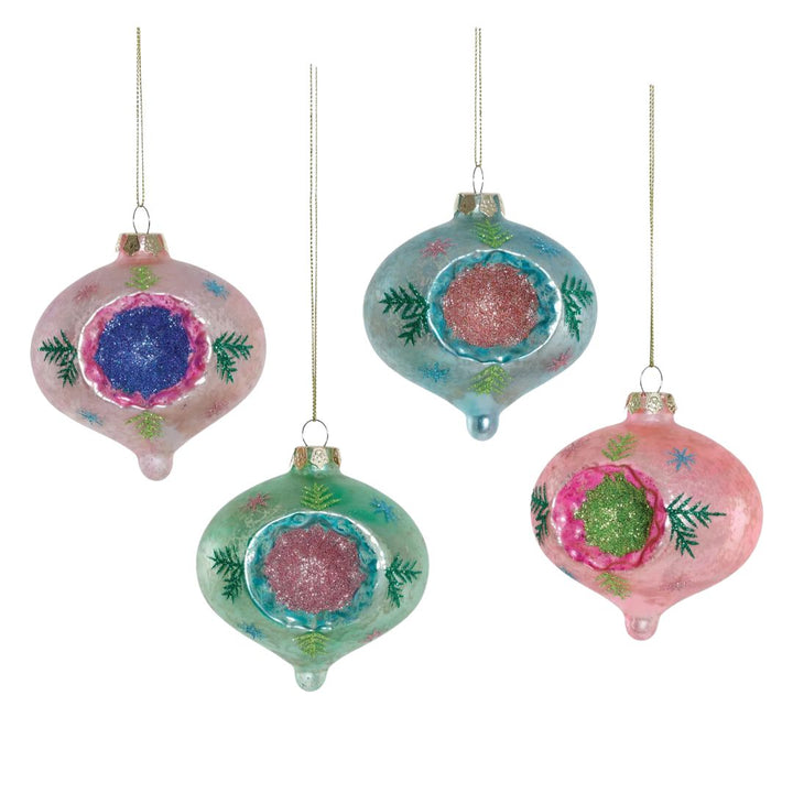 Reflector Drop Ornament Christmas Ornament 180 Degrees 