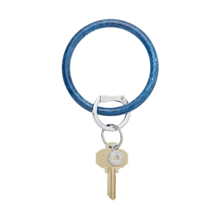 Resin Big O® Key Rings Keychain O Venture Mind Blowing Blue 
