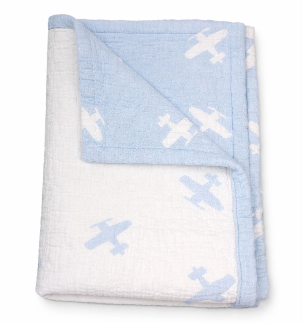 Reversible Airplane Blanket Blanket A Soft Idea 