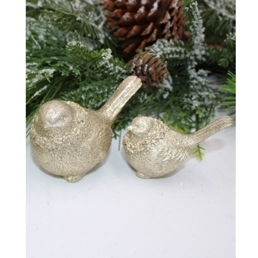 Gold Resin Birds