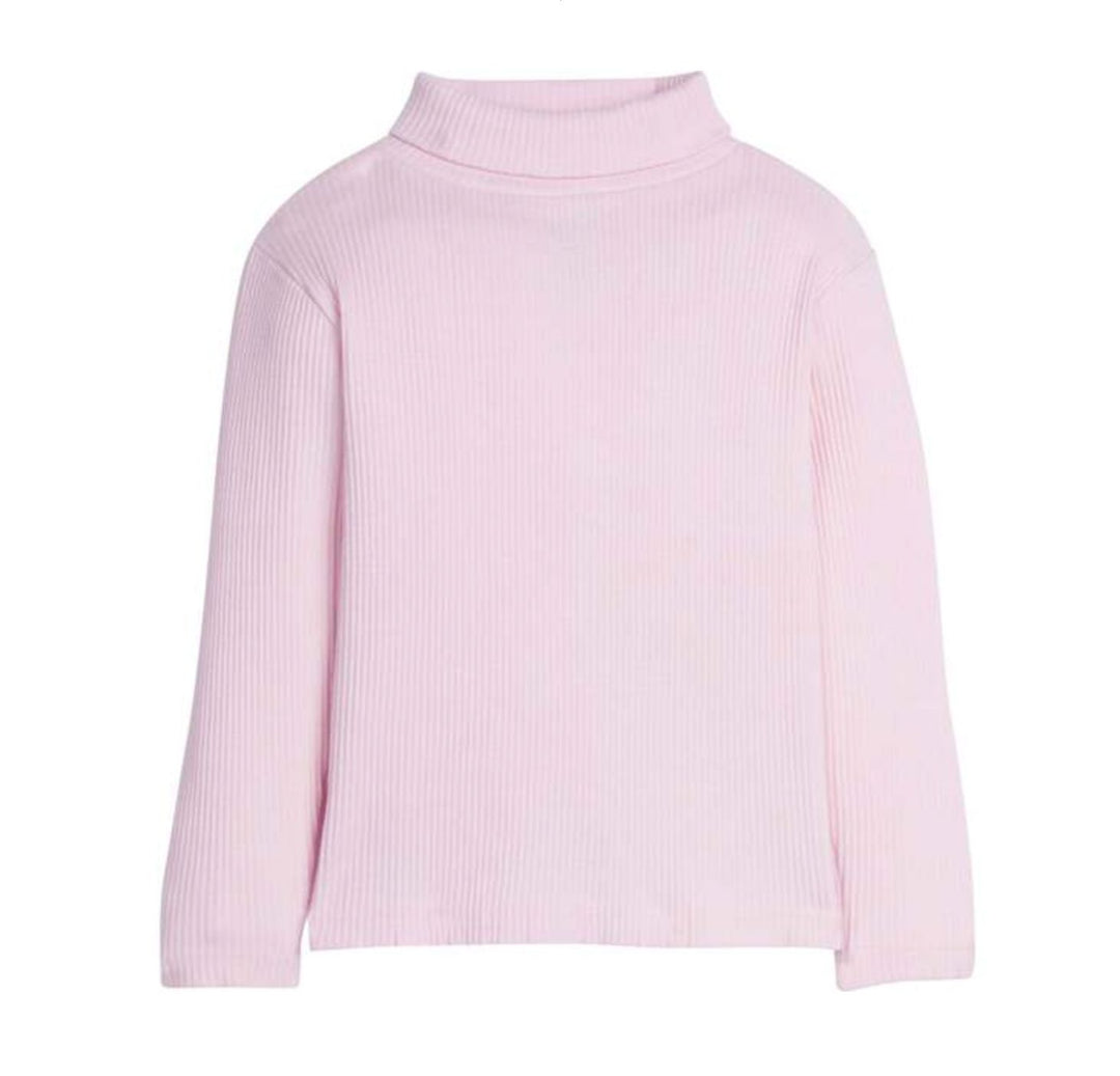 Ribbed Turtleneck - Bubblegum Girl Shirt Bisby 