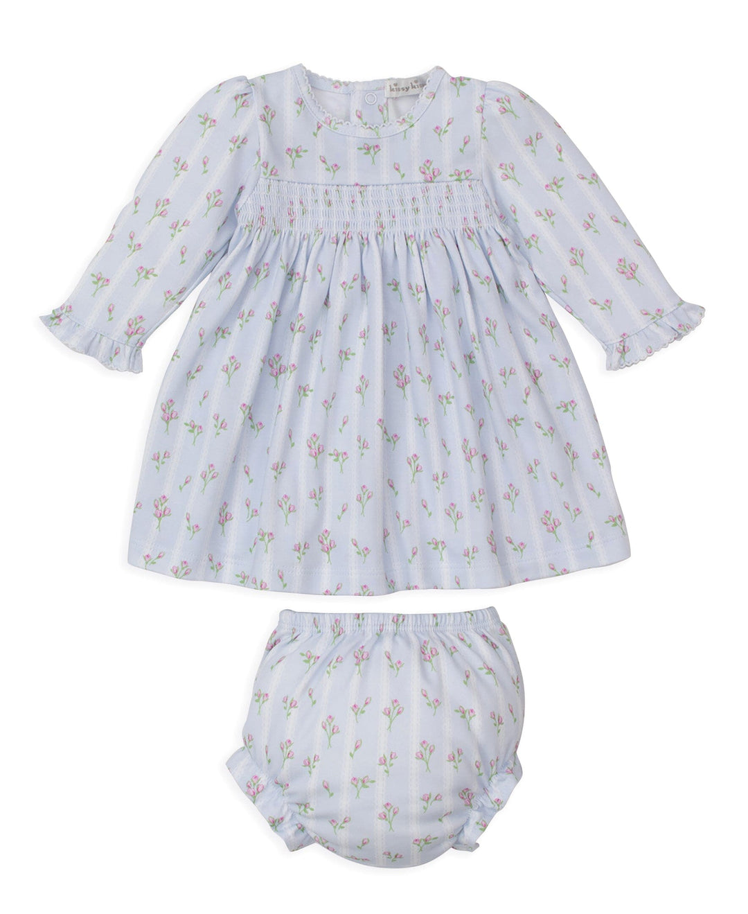 Ribbon Stripe Bouquets Dress Set Girl Dress Kissy Kissy 
