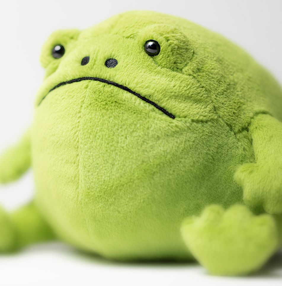 Ricky Rain Frog Stuffed Animal JellyCat 