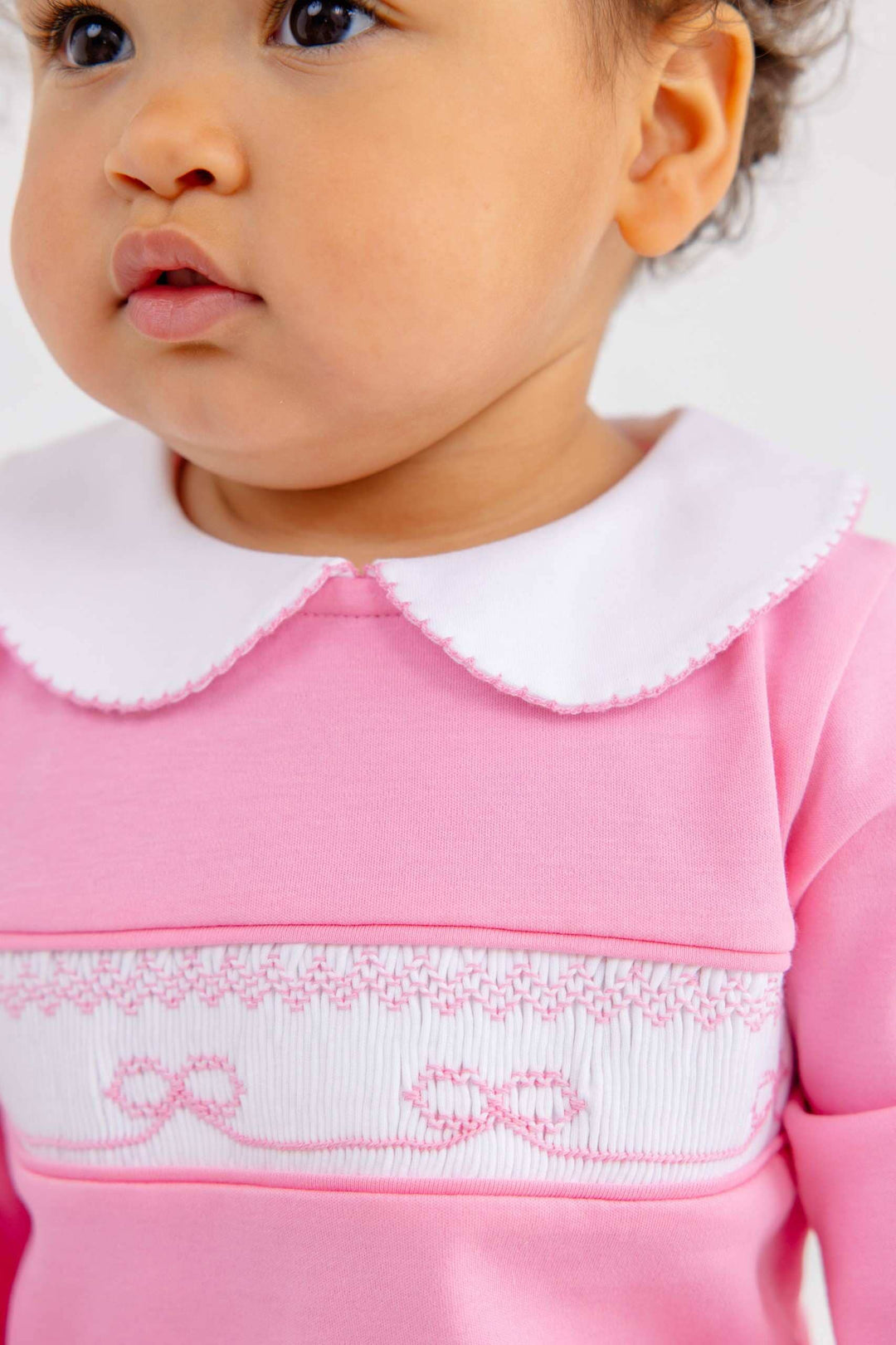 Rigsby Romper - Hamptons Hot Pink Girl Romper Beaufort Bonnet 
