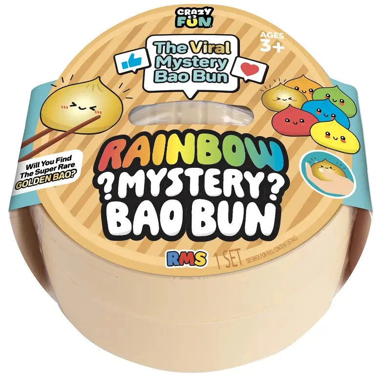 Rms® Crazy Fun Mystery Bao Bun – Rare Rainbow Chase Activity Toy Showcase 