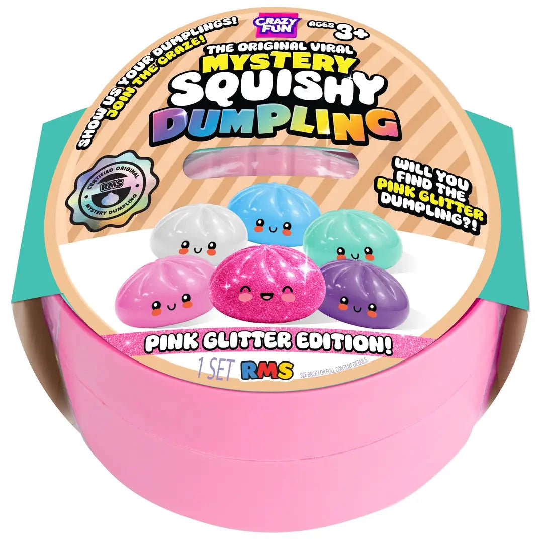 Rms® Crazy Fun™ Pink Mystery Glitter Bao Bun - Rare Chase Activity Toy Showcase 