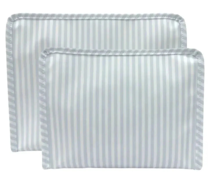 Roadie Case Cosmetic/Accessories Bags TRVL Design Pimlico Stripe - Blue Small 