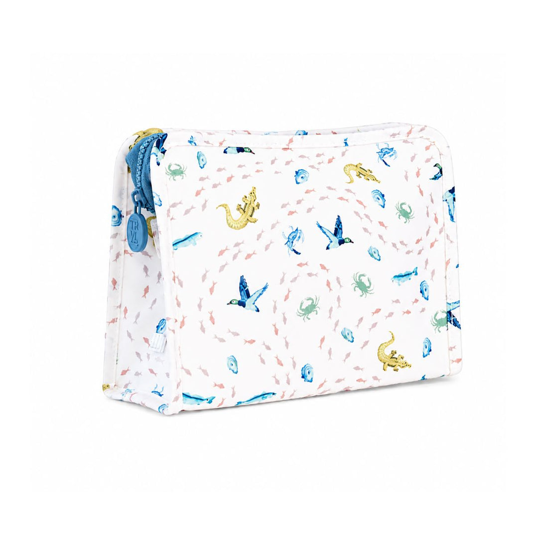 Roadie Case - Medium Cosmetic/Accessories Bags TRVL Design Coastal Tides 