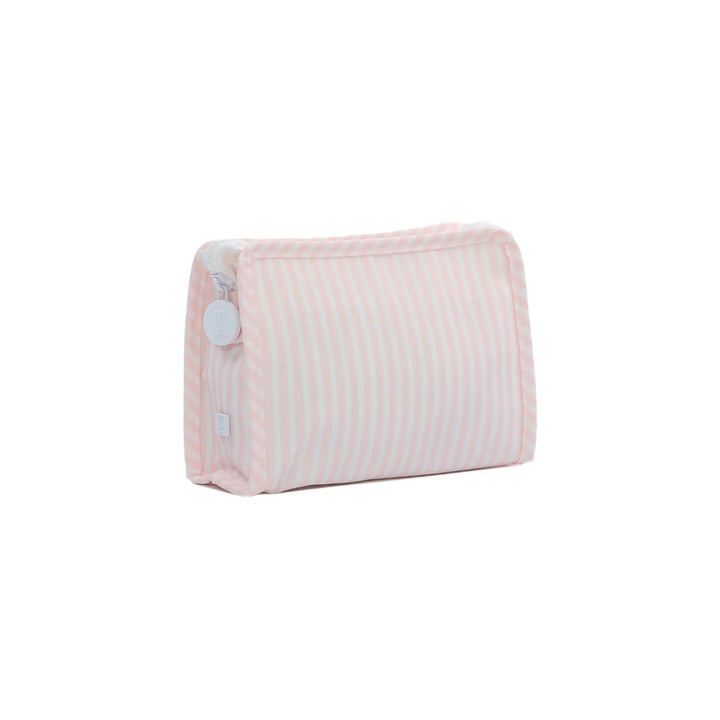 Roadie Case - Small Cosmetic/Accessories Bags TRVL Design Pimlico Stripe - Pink 