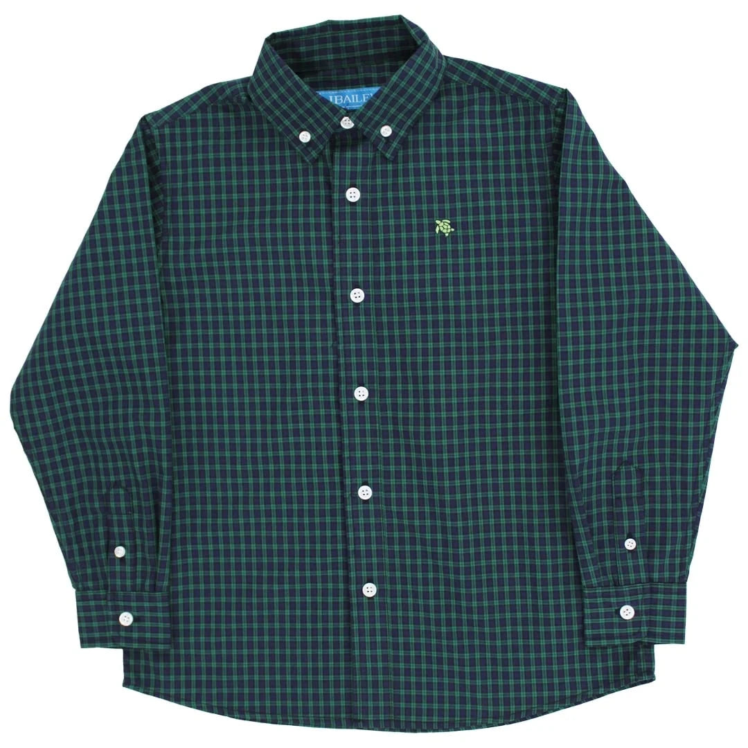 Roscoe Button Down Shirt - Sterling Boy Shirt J Bailey 