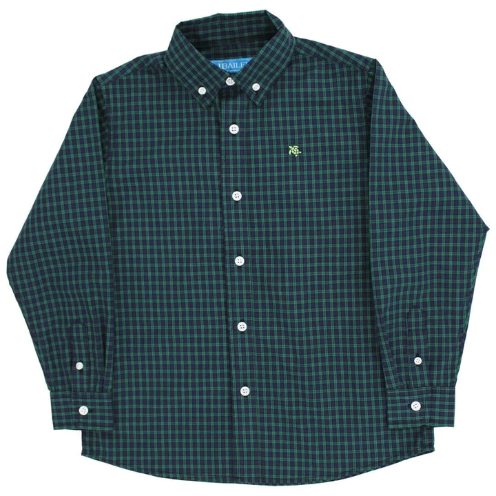 Roscoe Button Down Shirt - Sterling Boy Shirt J Bailey 
