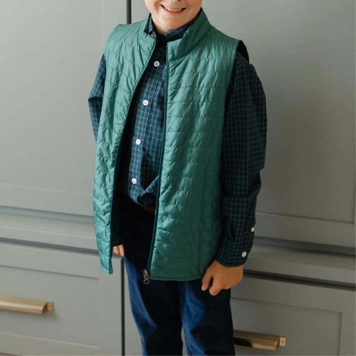 Roscoe Button Down Shirt - Sterling Boy Shirt J Bailey 