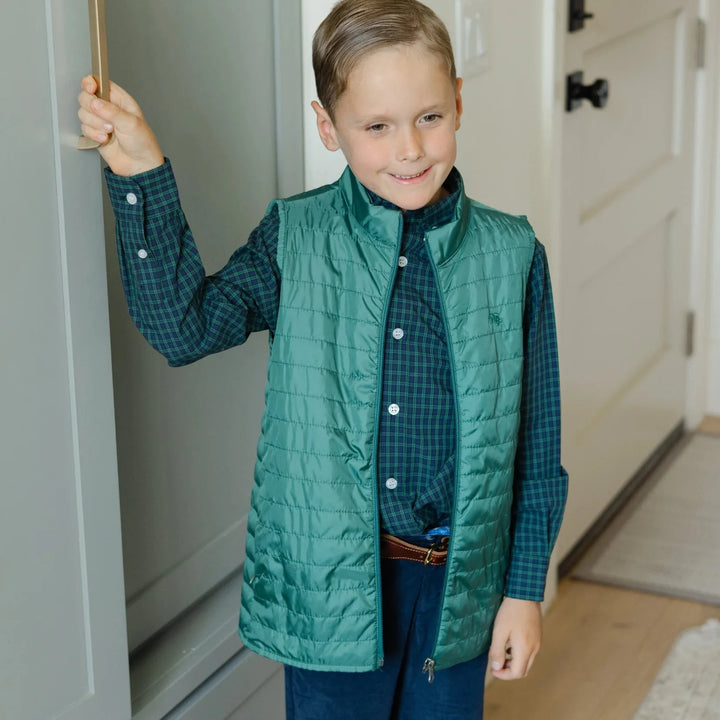 Roscoe Button Down Shirt - Sterling Boy Shirt J Bailey 