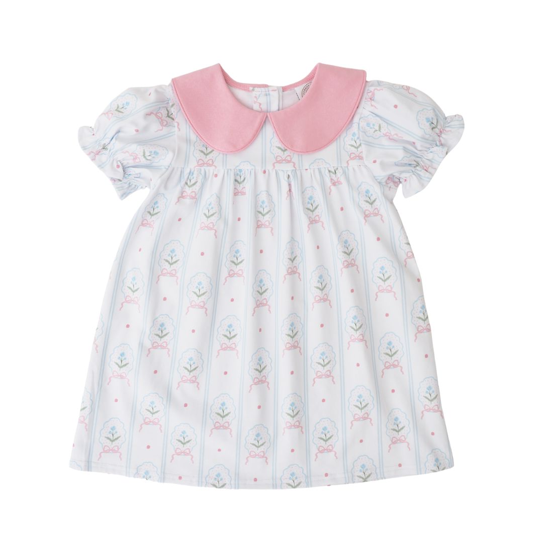 Rose Cameo Collins Classic Dress Girl Dress Cypress Row 