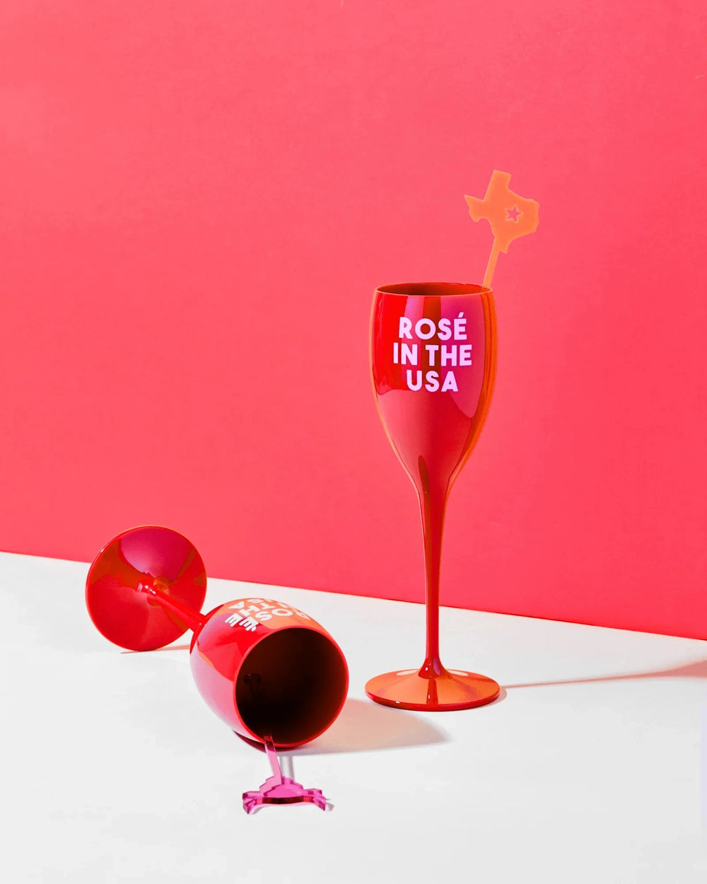 Rosé in the USA Flute Wine Glass Tart By Taylor 