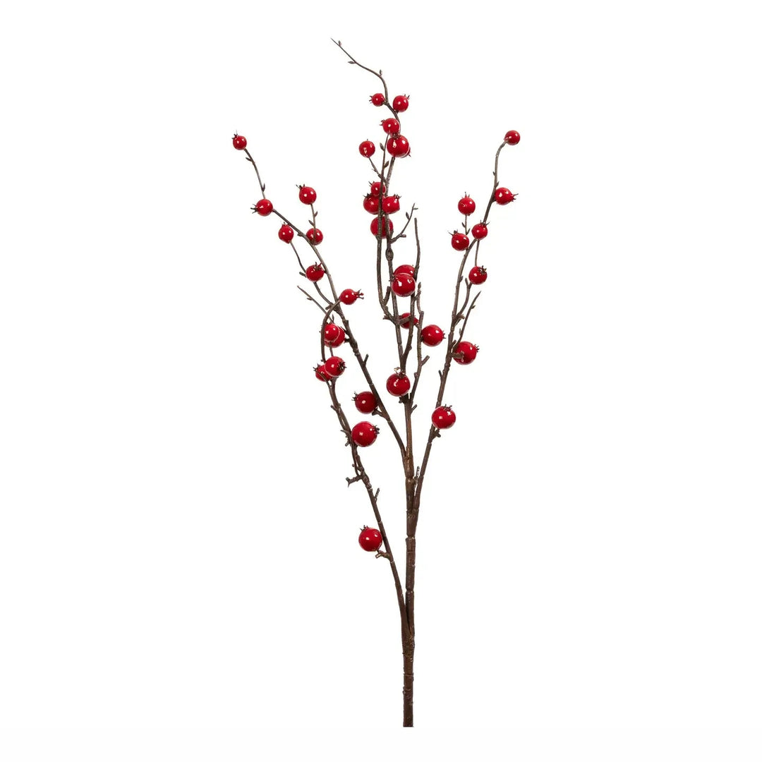 Rosehip Twig Spray - 35" Faux Florals Mills Floral 