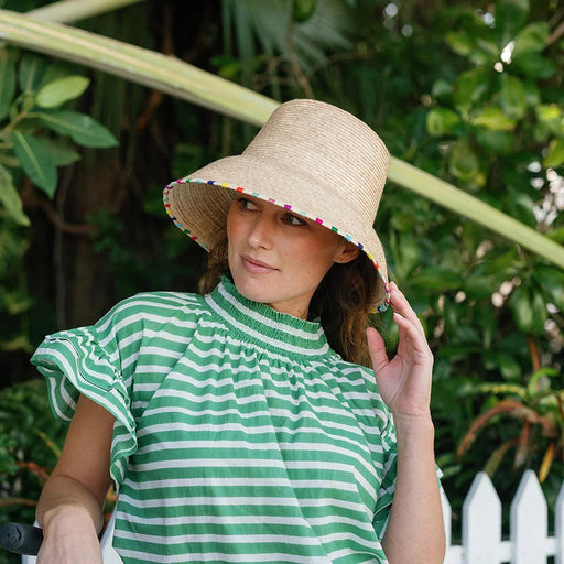 Roselia Palm Bucket Hat Sunhat Sunshine Tienda 
