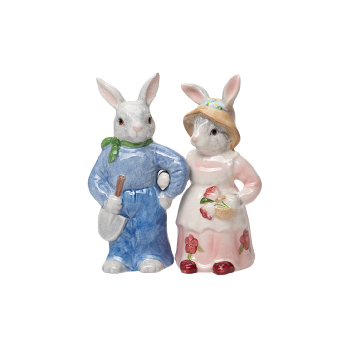 Rosy Rabbits - Bunnies Salt & Pepper Salt and Pepper Cosmos Gifts 