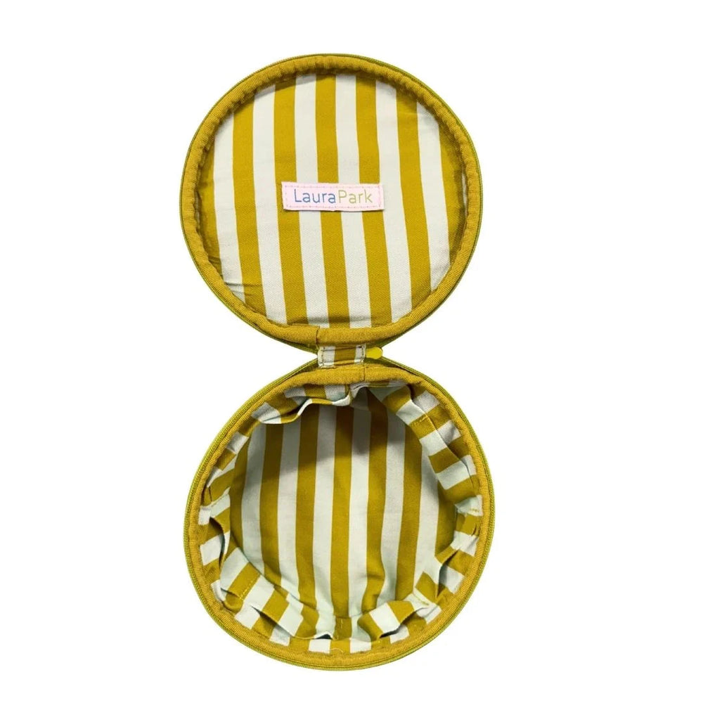 Round Jewelry Case - Dogwood Jewelry Case Laura Park Design 