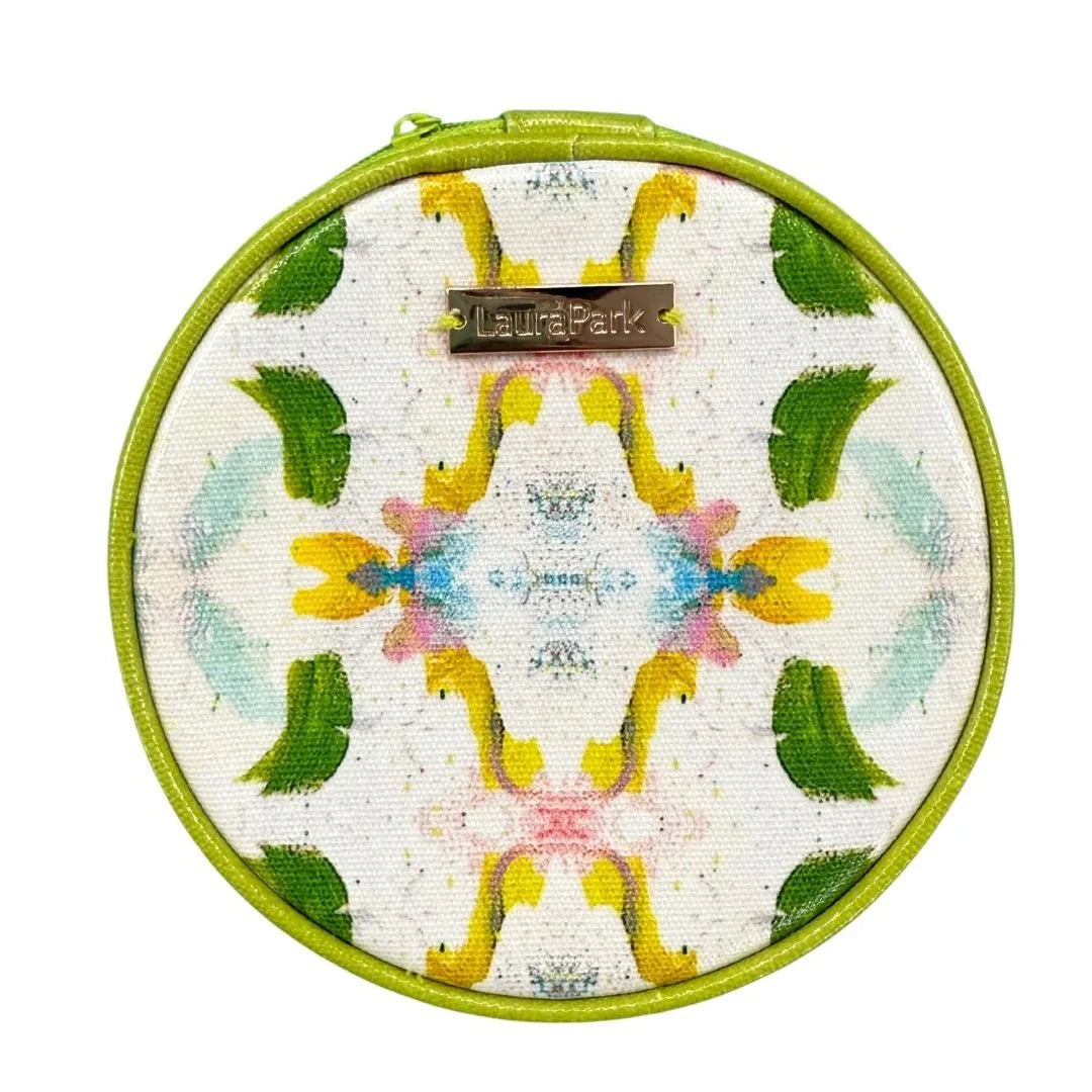 Round Jewelry Case - Dogwood Jewelry Case Laura Park Design 