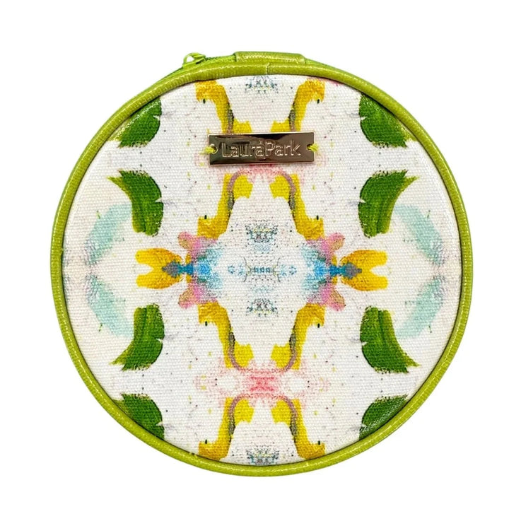 Round Jewelry Case - Dogwood Jewelry Case Laura Park Design 