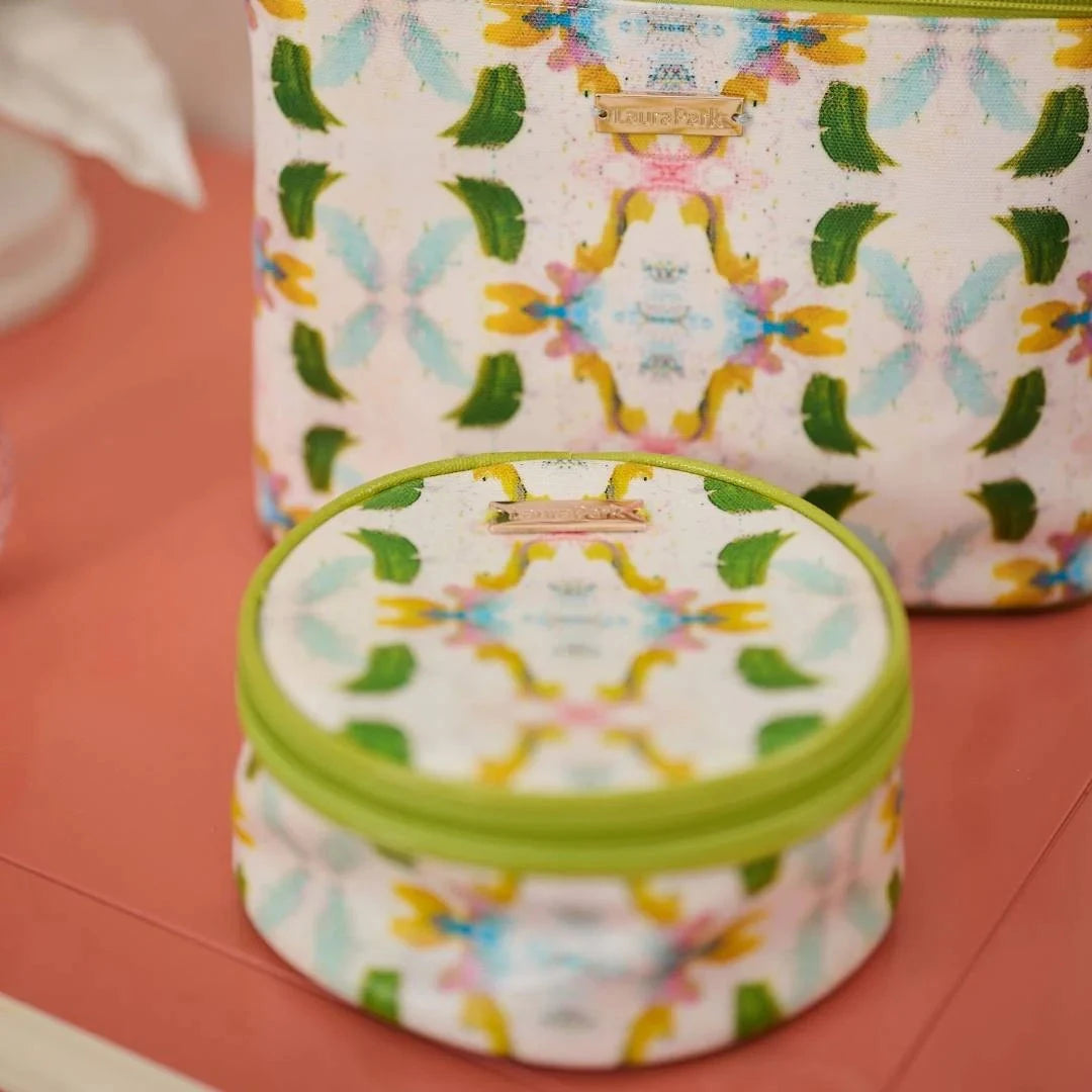 Round Jewelry Case - Dogwood Jewelry Case Laura Park Design 
