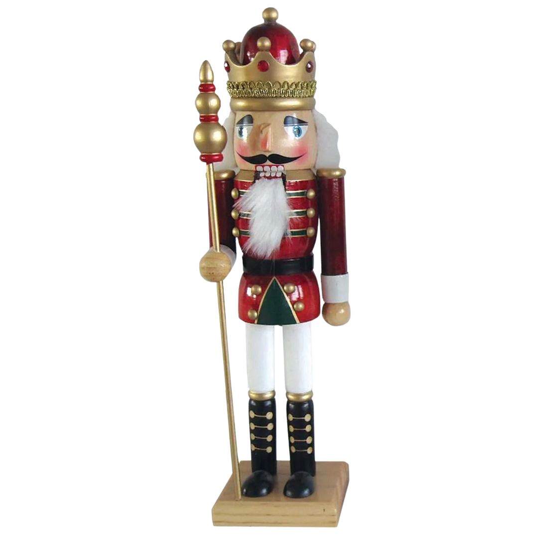 Royal King Nutcrackers Christmas Decor Santa's Workshop Red 