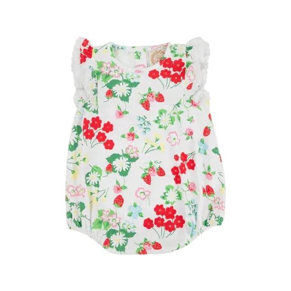 Ruehling Ruffle Bubble - Berry Sweet Girl Bubble Beaufort Bonnet 