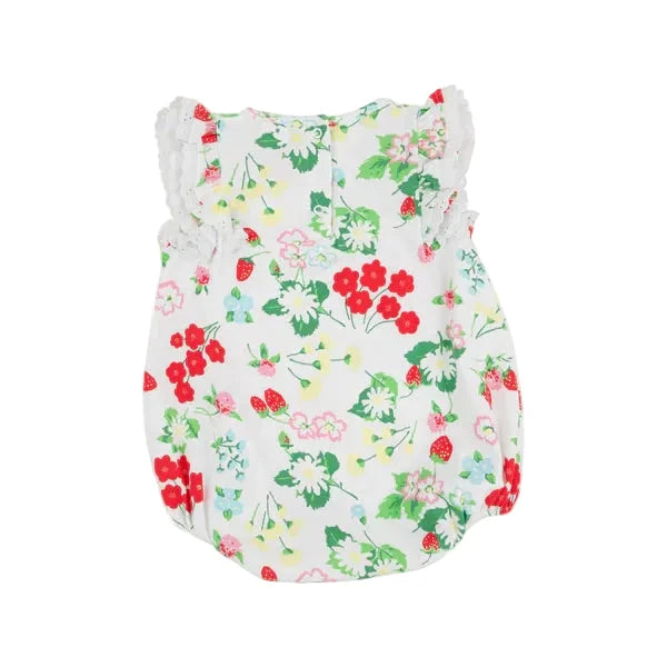 Ruehling Ruffle Bubble - Berry Sweet Girl Bubble Beaufort Bonnet 