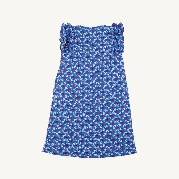 Ruehling Ruffle Dress - Potomac Petals Girl Dress Beaufort Bonnet 