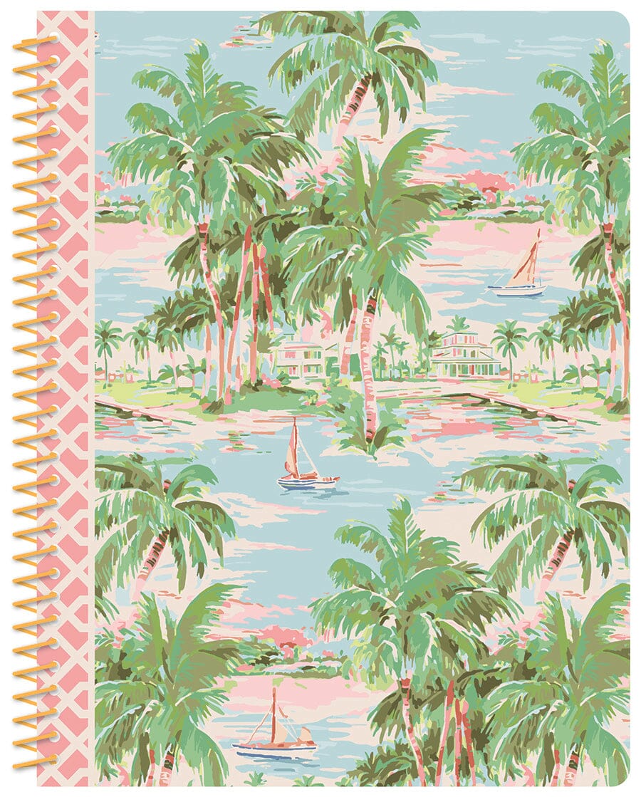 Ruled Spiral Notebook - Coastal Dreams Journal Spartina 